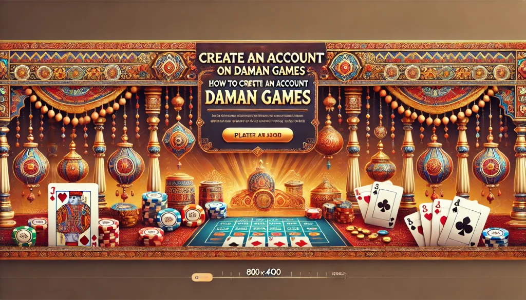 How to Create an Account on Daman Games